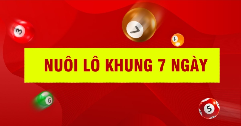Nuôi lô khung 7 cách đánh con lô theo chuỗi thời gian liên tiếp trong 7 ngày